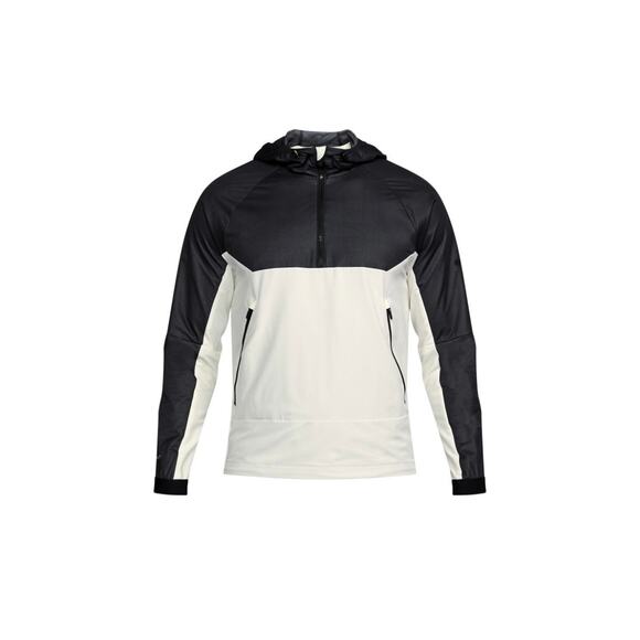 Under Armour 1/2 Zip Pullover Unstoppable Gore Hooded Windstopper‎ Jacket Medium - Picture 1 of 15